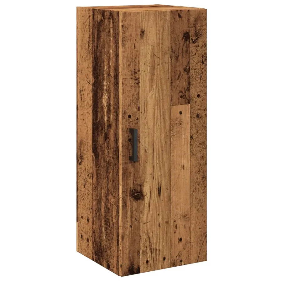 Armoire murale vieux bois 34,5x34x90 cm bois d'ingénierie - 2