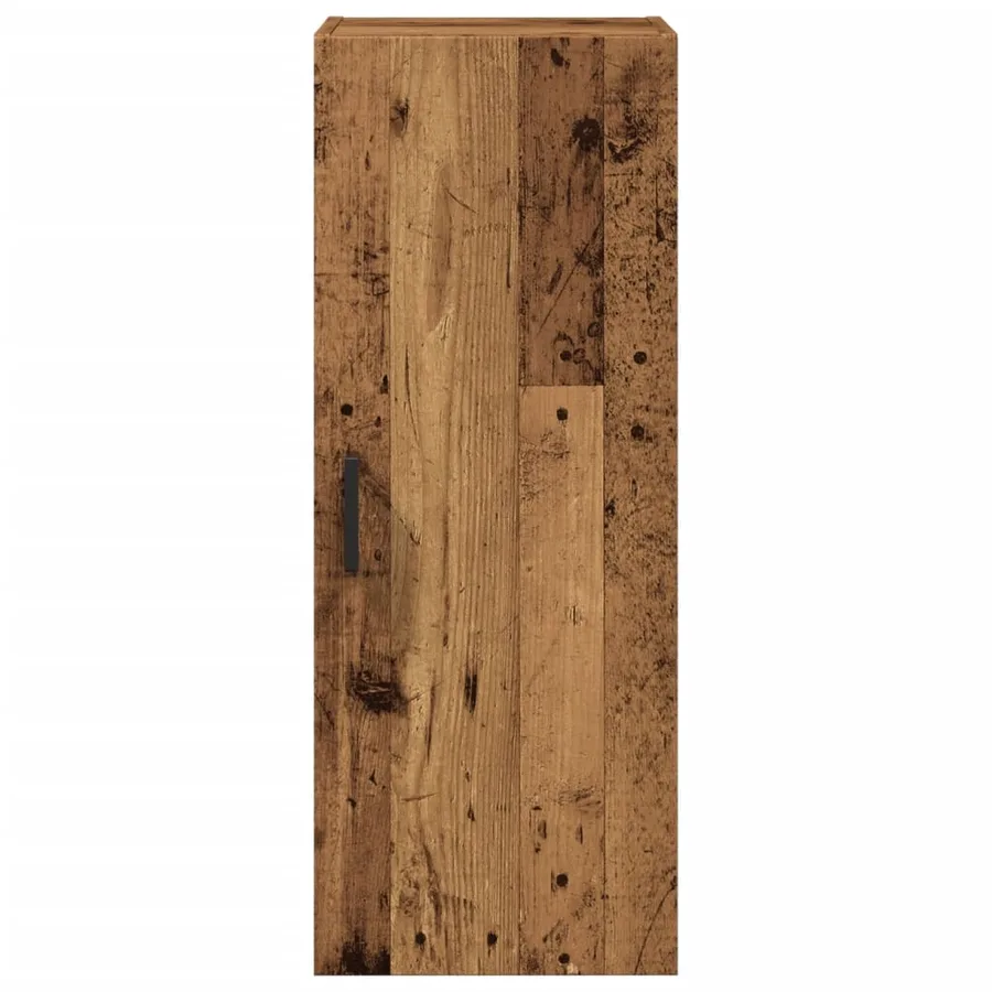 Armoire murale vieux bois 34,5x34x90 cm bois d'ingénierie - 5