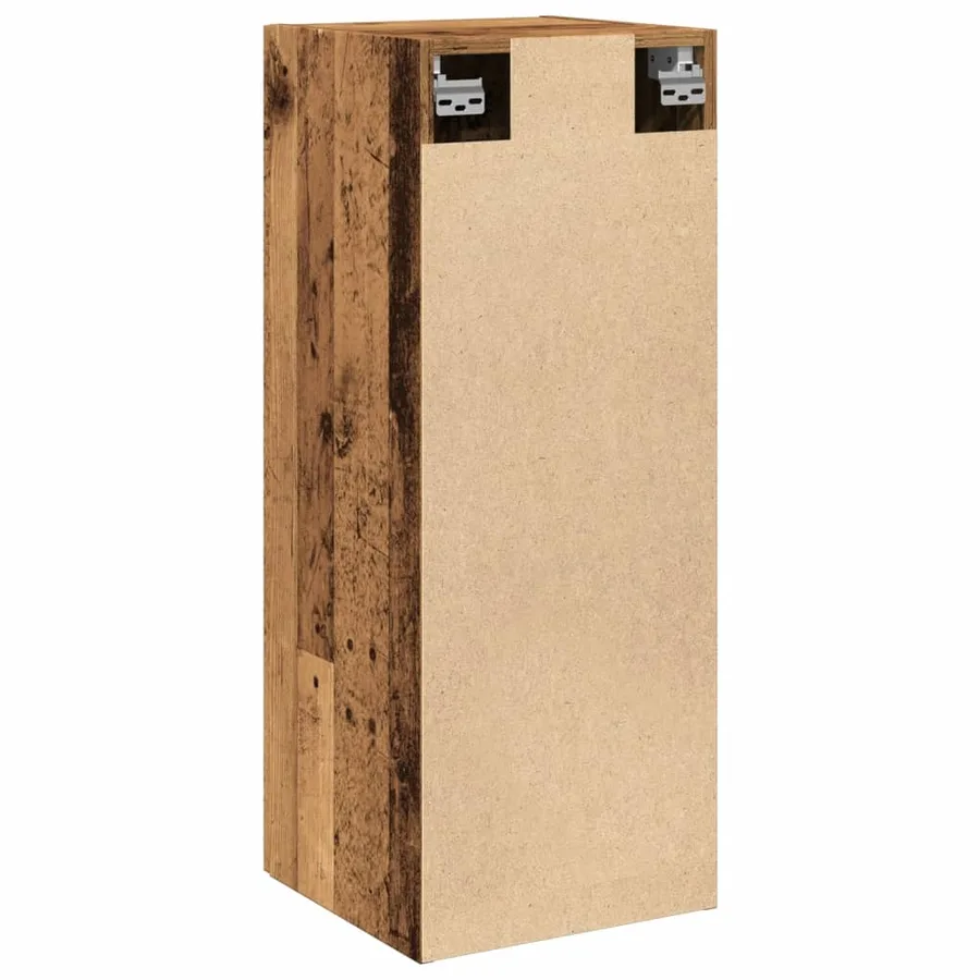 Armoire murale vieux bois 34,5x34x90 cm bois d'ingénierie - 7