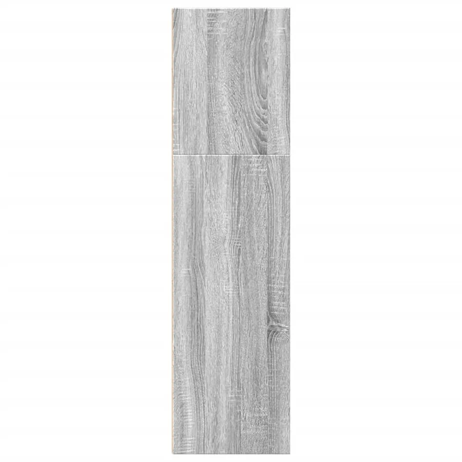 Bibliothèque sonoma gris 40x30x114 cm bois d'ingénierie - 6