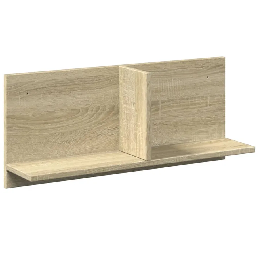 Armoire murale 70x16,5x30 cm chêne sonoma bois d'ingénierie - 2