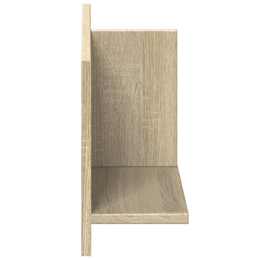 Armoire murale 70x16,5x30 cm chêne sonoma bois d'ingénierie - 5