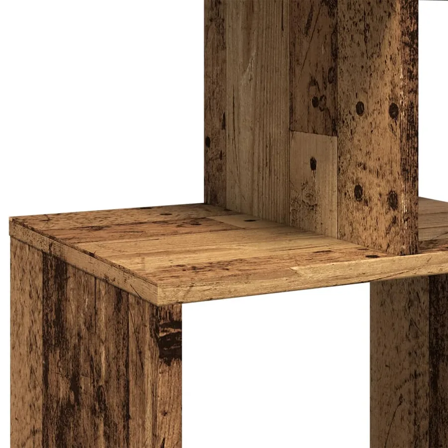 Bibliothèque chêne fumé 92x29x188 cm bois d'ingénierie - 9