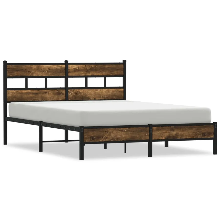 Cadre de lit sans matelas avec tête de lit 150x200 cm - 2