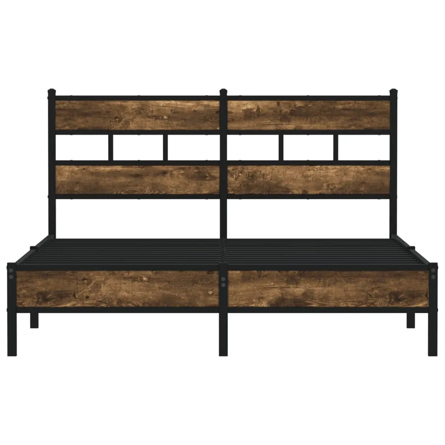 Cadre de lit sans matelas avec tête de lit 150x200 cm - 4
