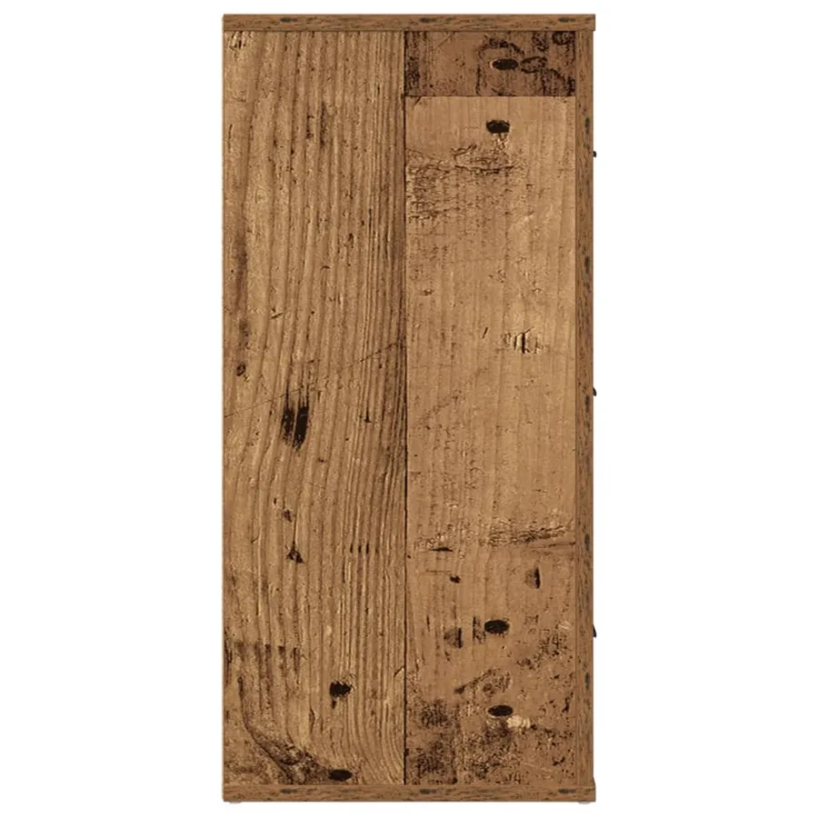 Buffet vieux bois 80x33x70 cm bois d'ingénierie - 6