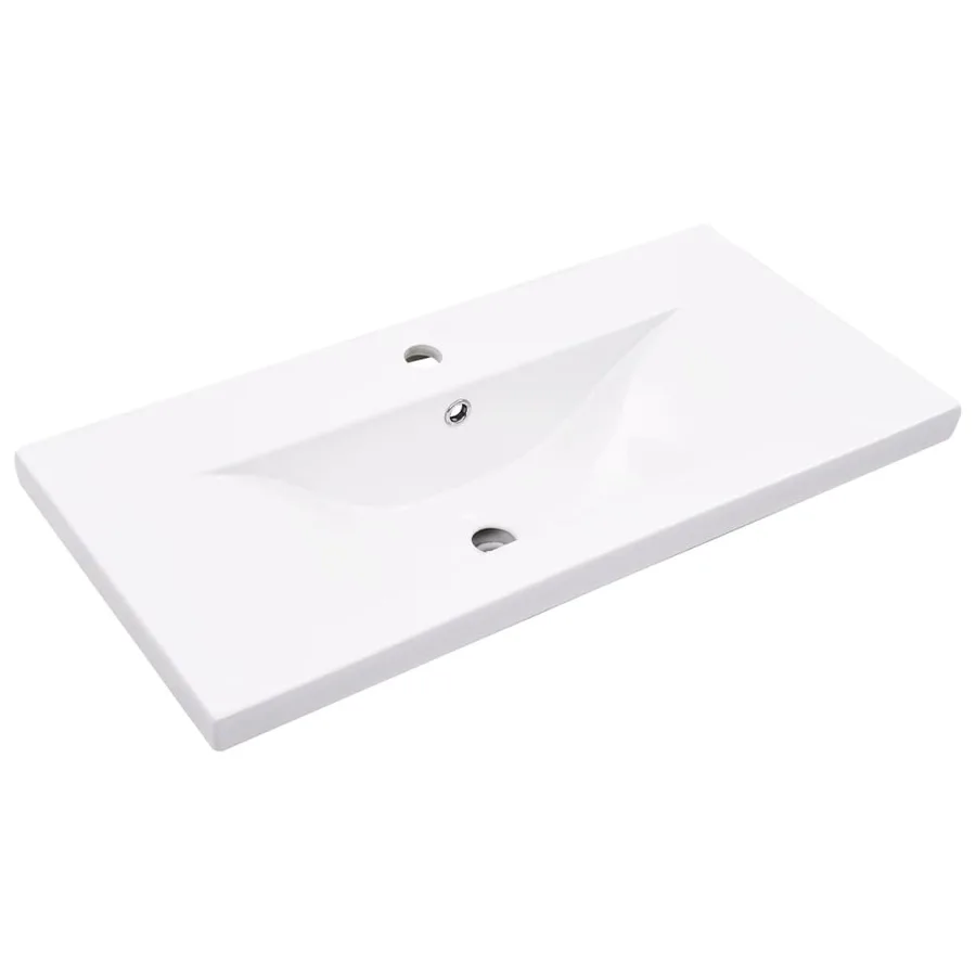 Ensemble de meubles de salle de bain 3 pcs chêne sonoma - 7