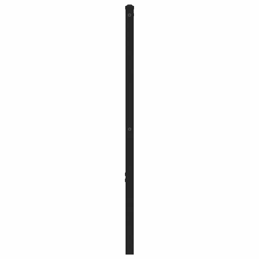 Tête de lit de remplacement chêne marron 160 cm acier et bois d'ingénierie - 4