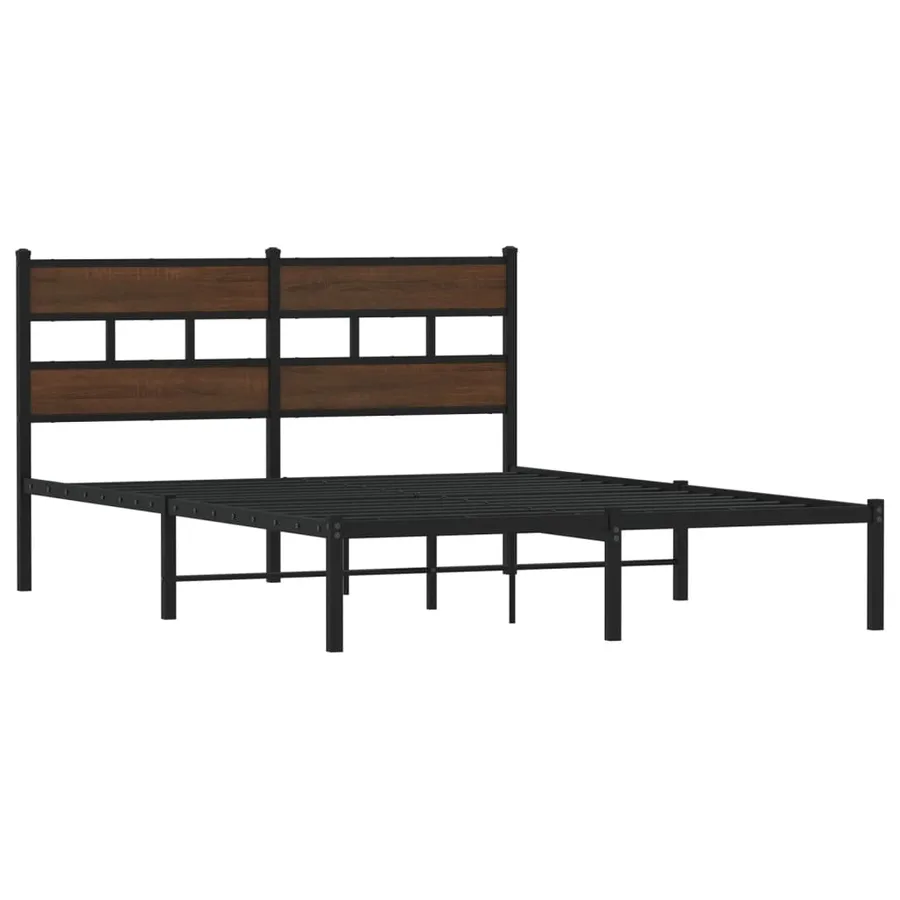 Cadre de lit sans matelas avec tête de lit 137x190 cm - 3