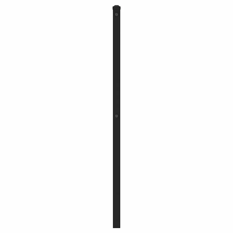 Tête de lit de remplacement chêne sonoma 180 cm fer et bois d’ingénierie - 4