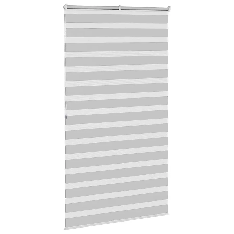 Store zèbre gris clair largeur du tissu 125,9 cm polyester - 4
