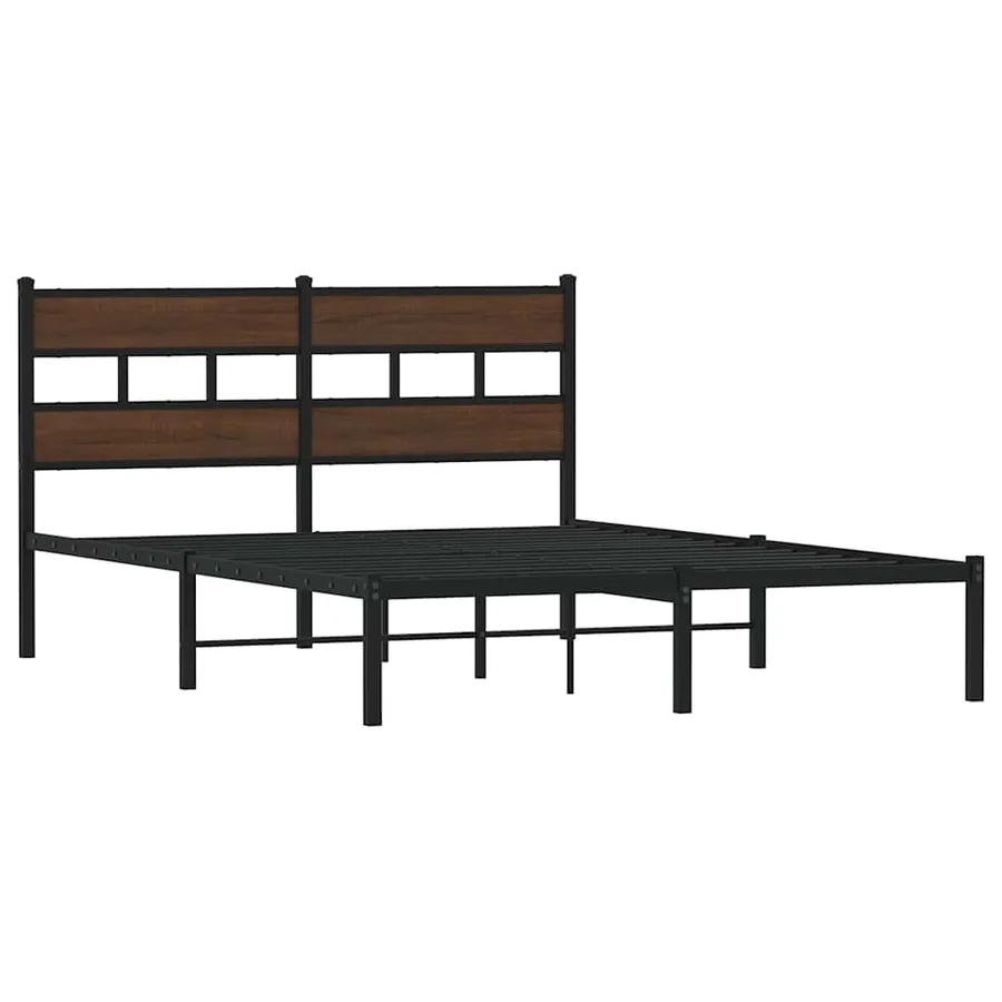 Cadre de lit sans matelas avec tête de lit 140x200 cm - 3