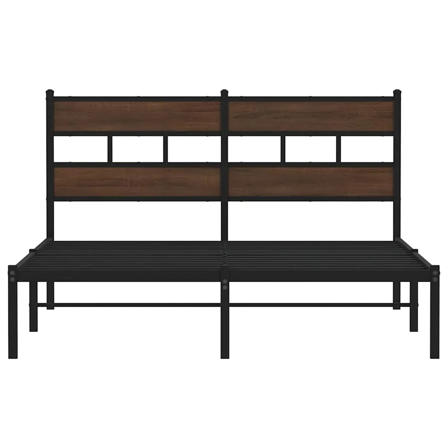 Cadre de lit sans matelas avec tête de lit 140x200 cm - 4