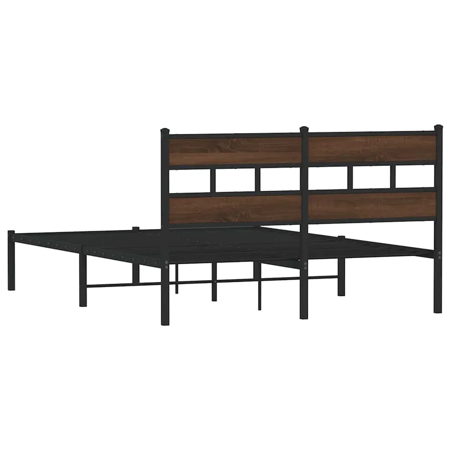 Cadre de lit sans matelas avec tête de lit 140x200 cm - 6