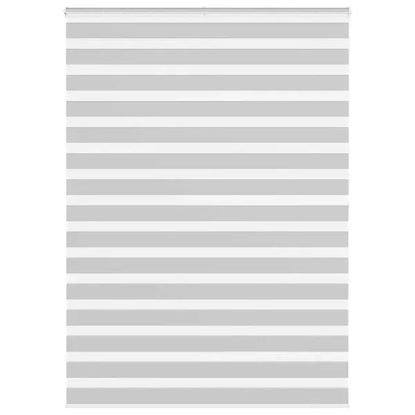 Store zèbre gris clair largeur du tissu 160,9 cm polyester