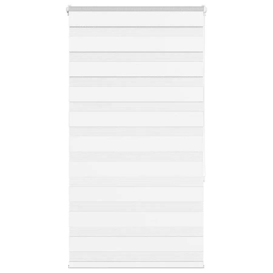 Store zèbre blanc 75x150 cm largeur du tissu 70,9 cm polyester