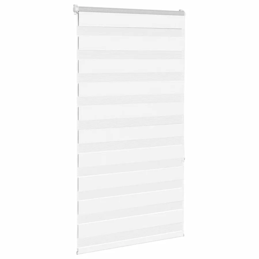 Store zèbre blanc 85x150 cm largeur du tissu 80,9 cm polyester - 3