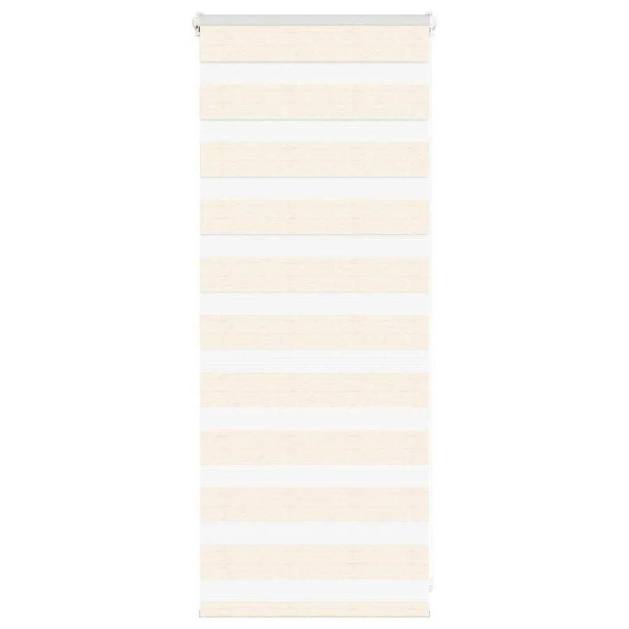 Store zèbre beige marbré largeur du tissu 55,9 cm polyester