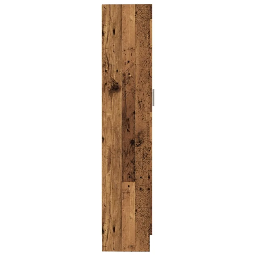 Bibliothèque vieux bois 82,5x30,5x150 cm bois d'ingénierie - 6
