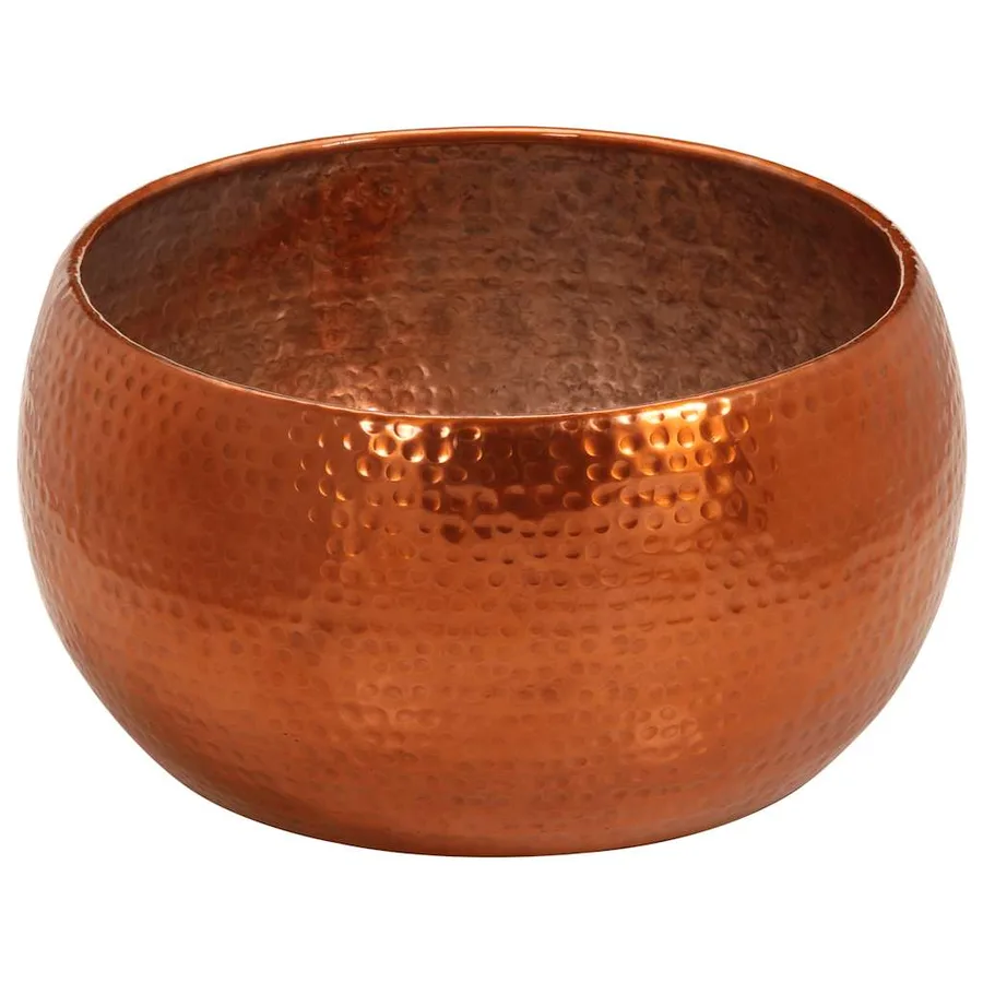 Table basse laiton Ø55x28 cm aluminium - 4