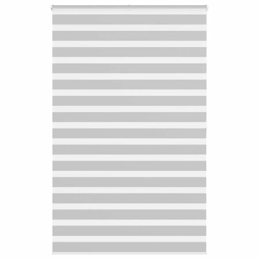 Store zèbre gris clair largeur du tissu 135,9 cm polyester