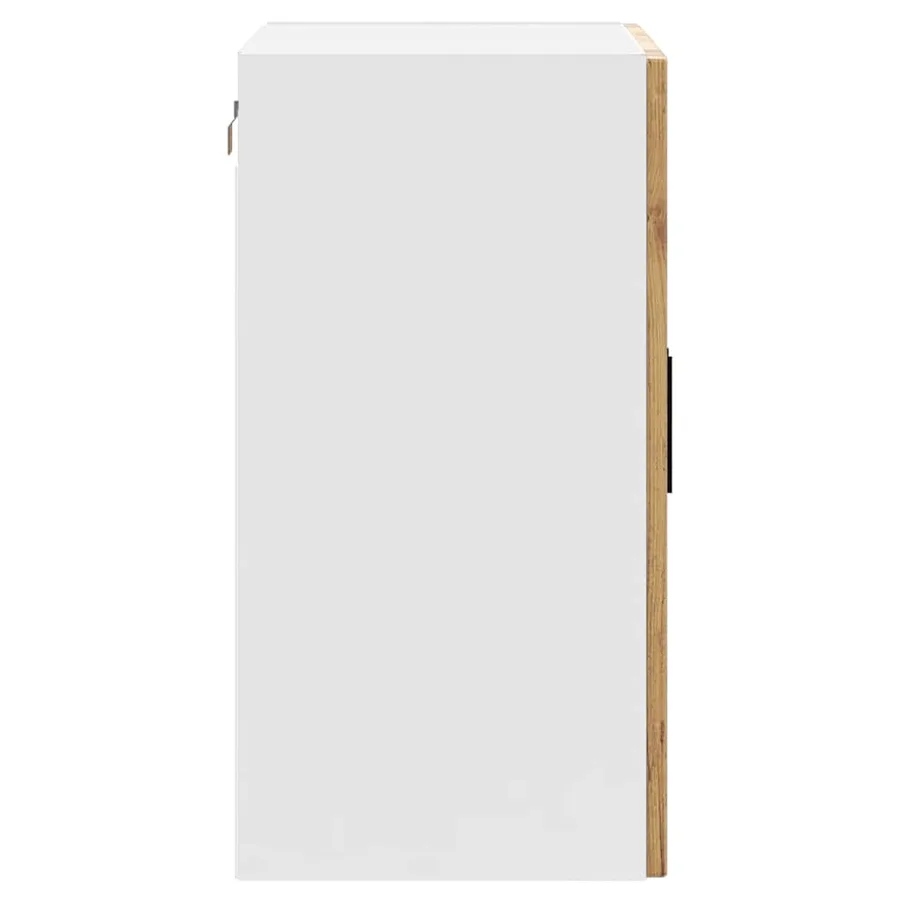 Armoire murale de cuisine avec porte en verre Porto vieux bois - 7
