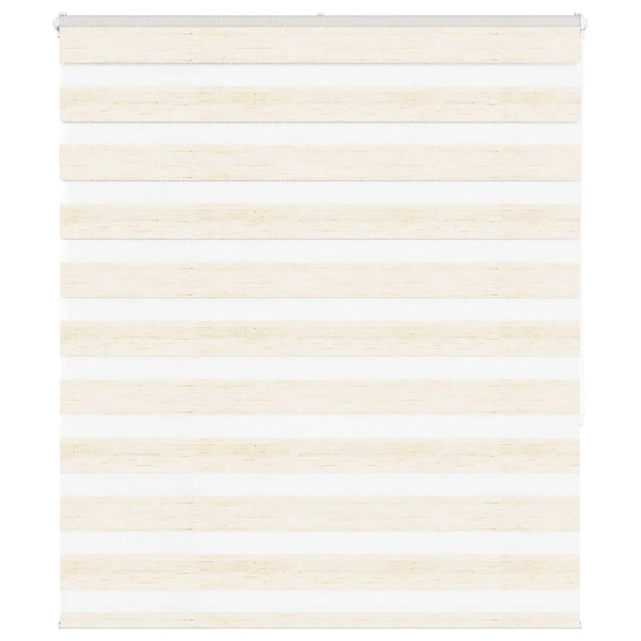 Store zèbre beige marbré largeur du tissu 125,9 cm polyester
