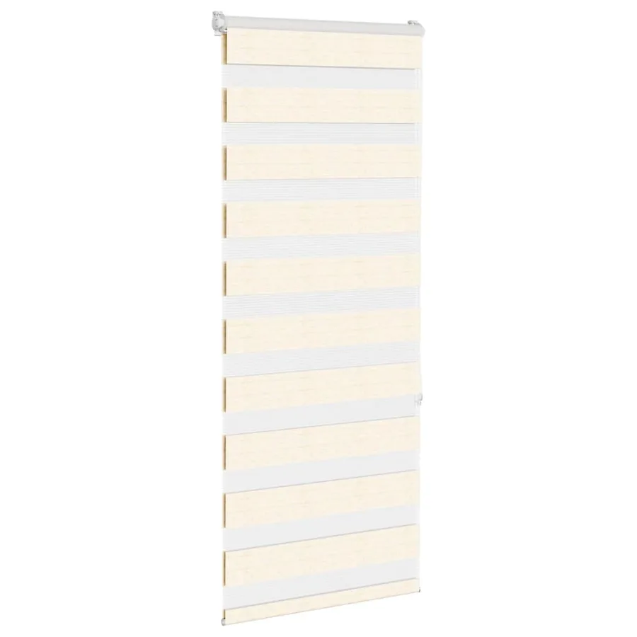 Store zèbre beige marbré largeur du tissu 55,9 cm polyester - 3