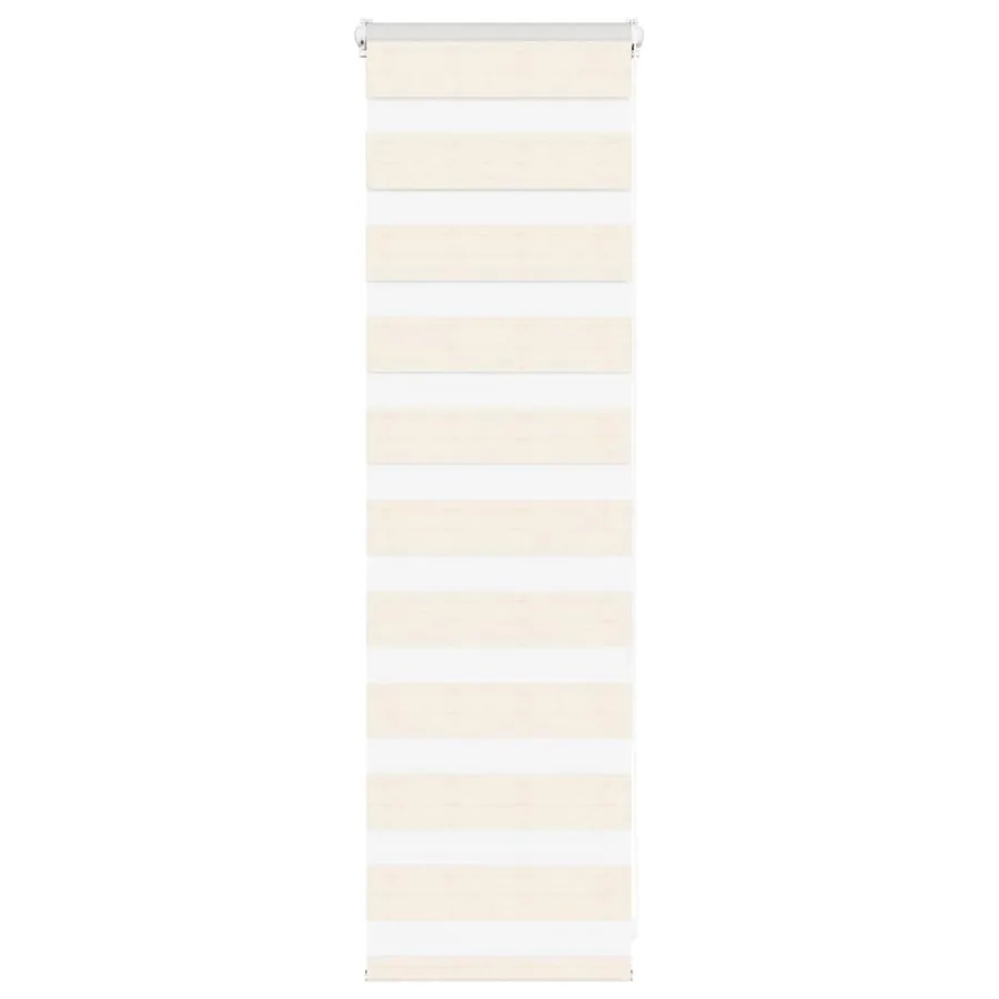Store zèbre beige marbré largeur du tissu 45,9 cm polyester