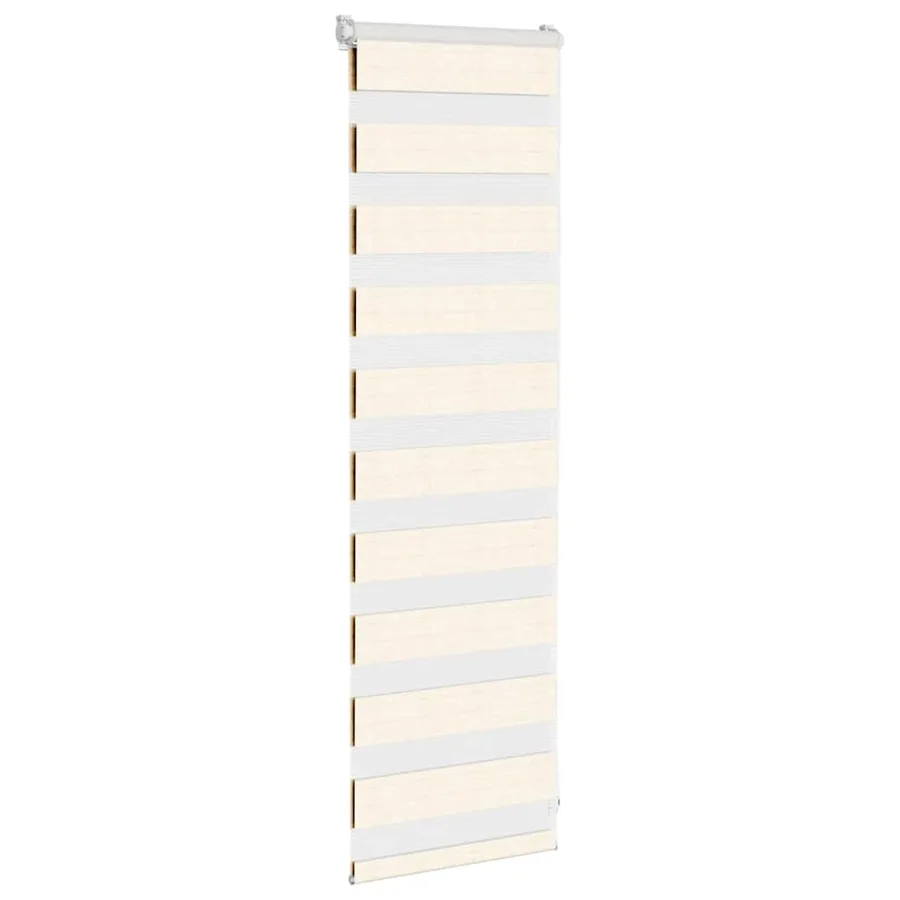 Store zèbre beige marbré largeur du tissu 45,9 cm polyester - 3