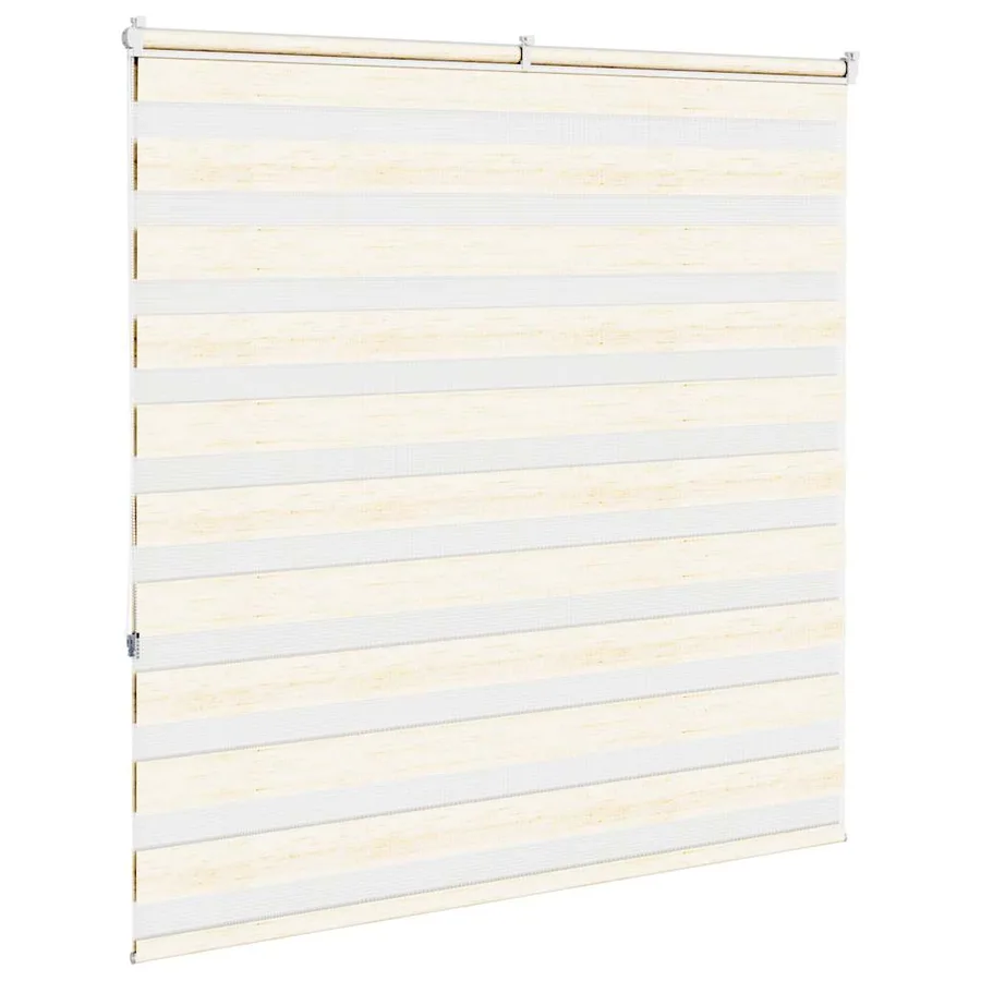 Store zèbre beige marbré largeur du tissu 140,9 cm polyester - 4