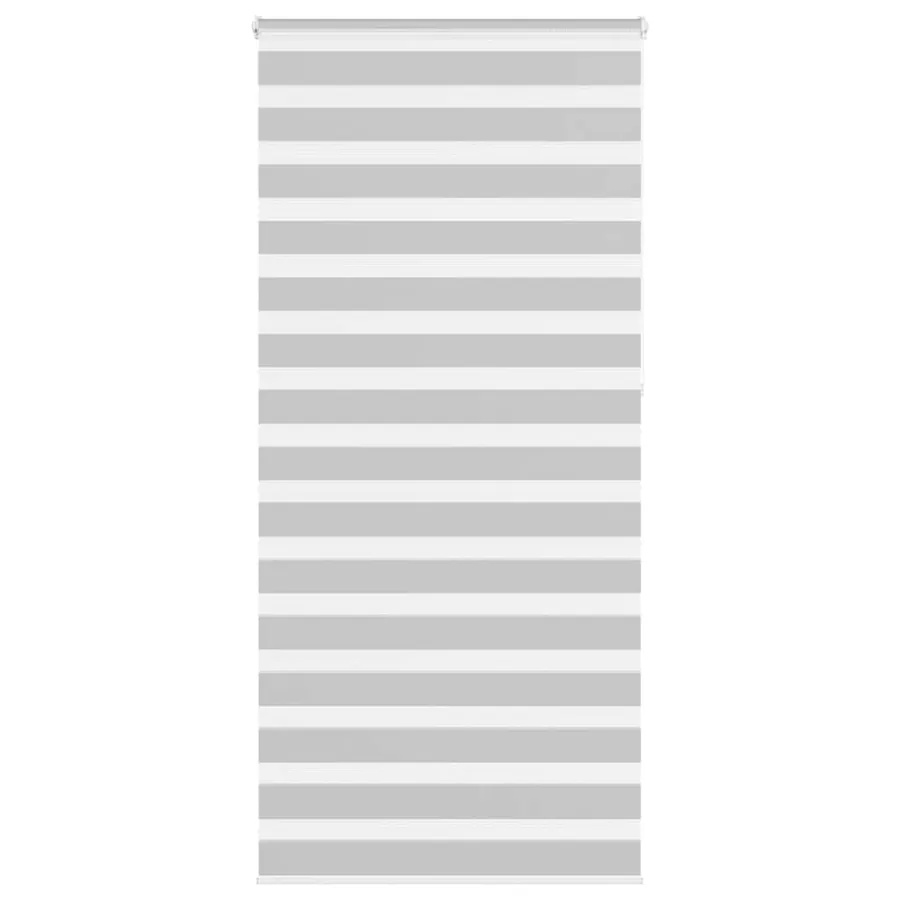 Store zèbre gris clair largeur du tissu 100,9 cm polyester