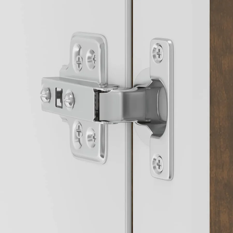 Armoire murale de cuisine avec porte en verre Porto chêne fumé - 10