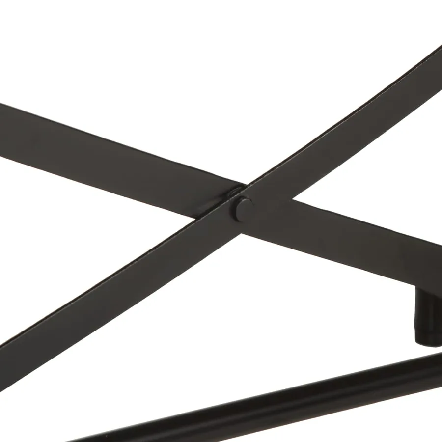 Table console 110x42x76 cm bois massif d'acacia - 8