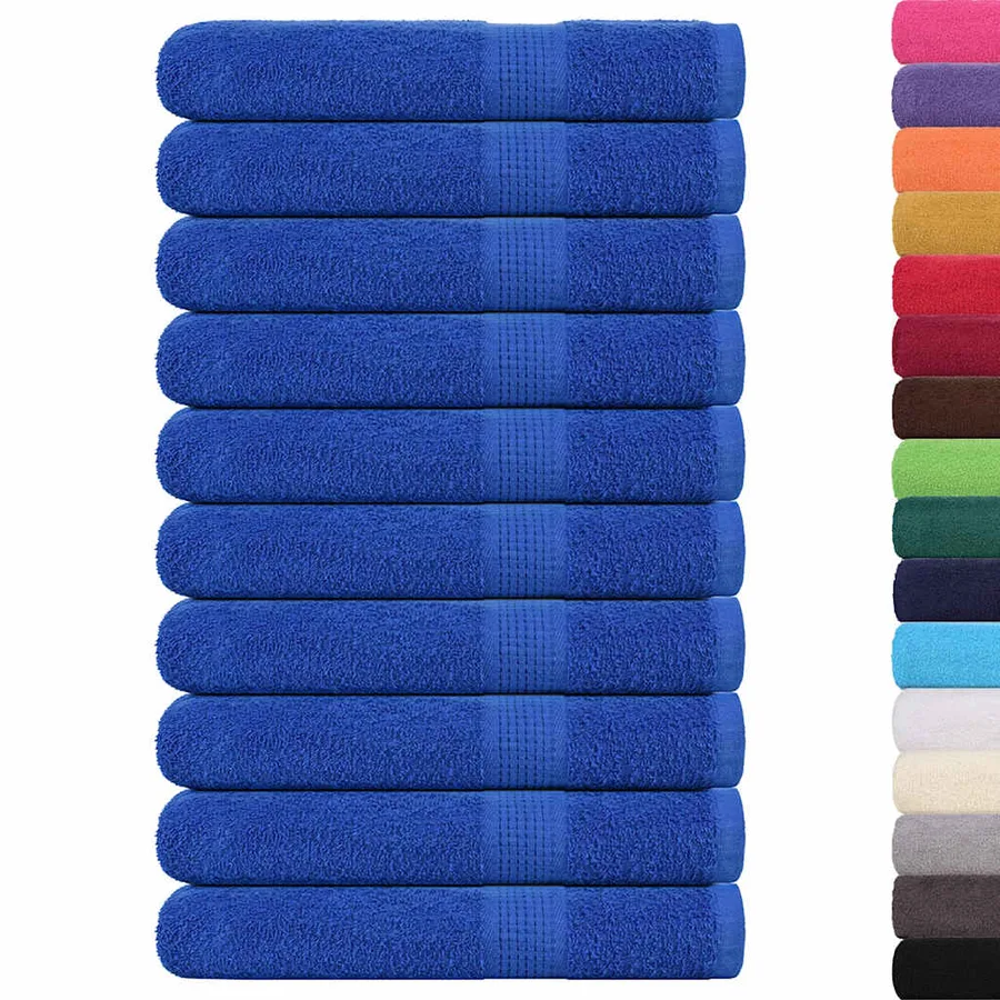 Serviettes FROGN 10 pcs bleu 100x200 cm 360 g/m² - 2