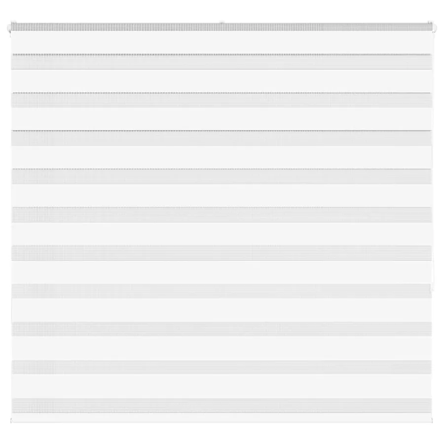 Store zèbre blanc 160x150 cm largeur du tissu 155,9cm polyester