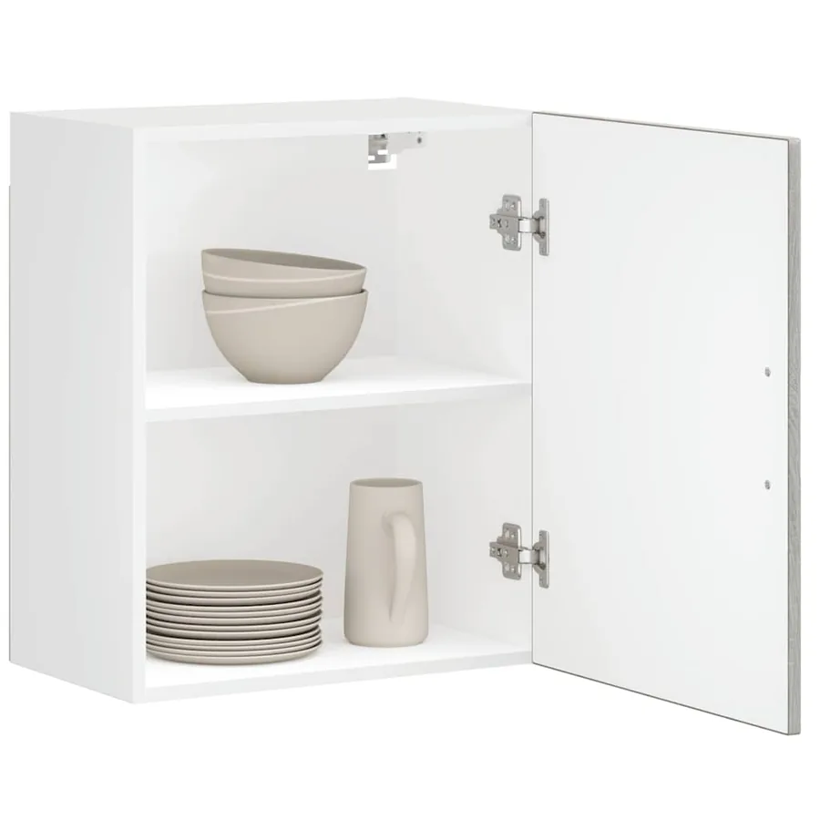 Armoires murales de cuisine 2 pcs Porto sonoma gris