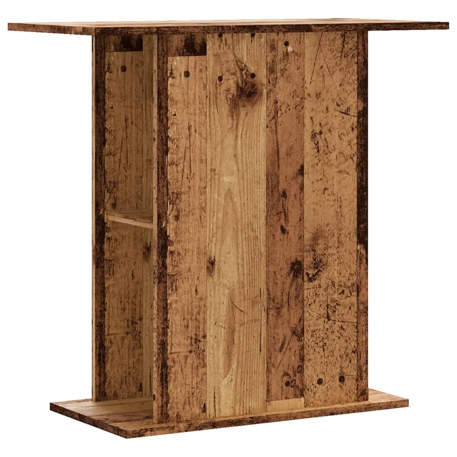 Support d'aquarium en bois ancien 36 x 75 x 72,5 cm Bois d'ingénierie - 6