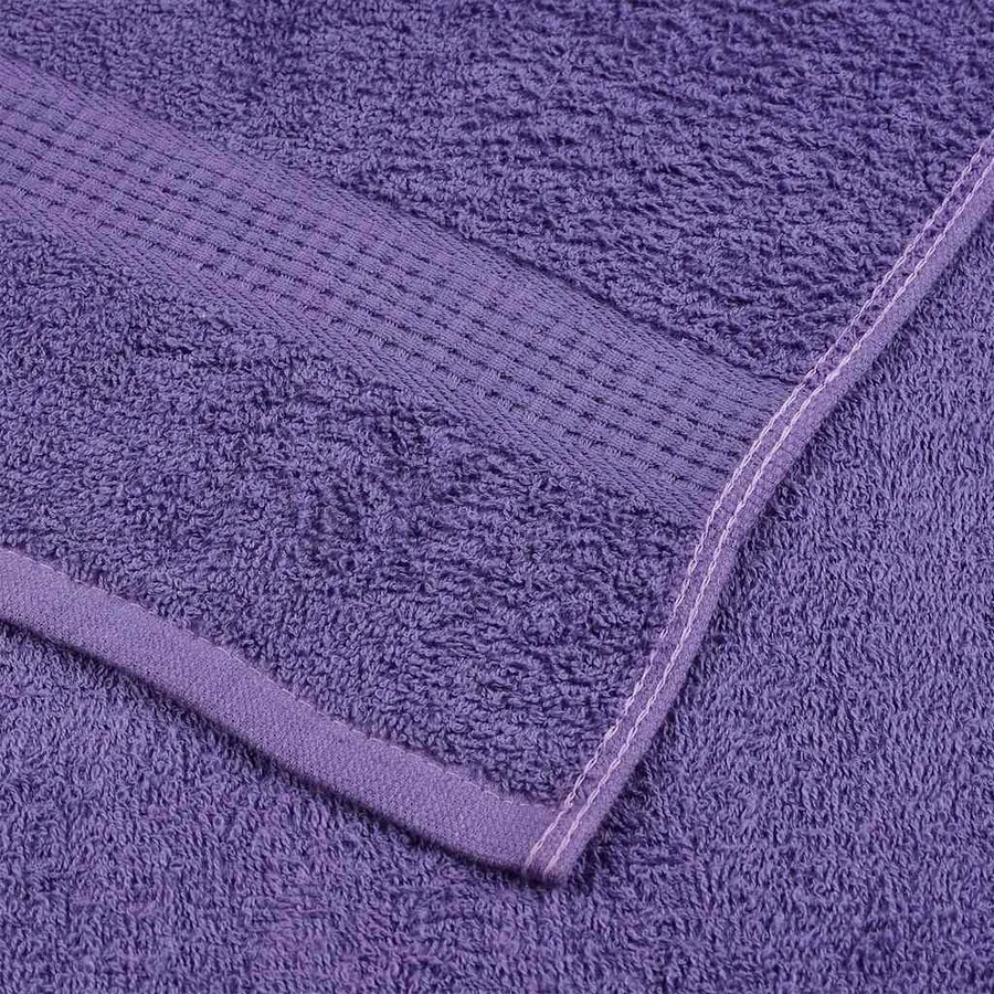 Serviettes de douche FROGN 10 pcs violet 70x140cm 360 g/m² - 6