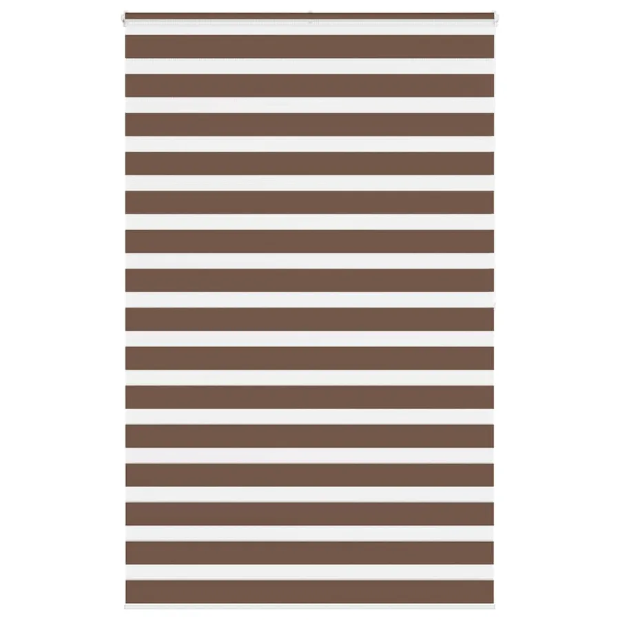 Store zèbre marron 140x200cm largeur du tissu 135,9cm polyester