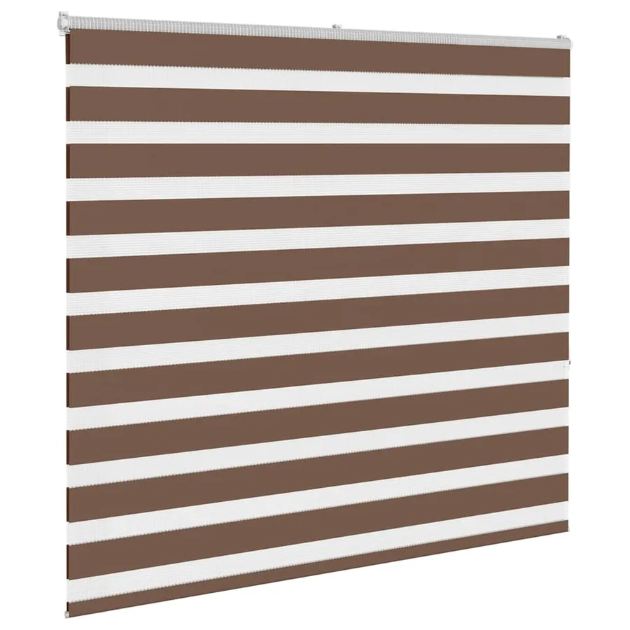 Store zèbre marron 155x150cm largeur du tissu 150,9cm polyester - 3