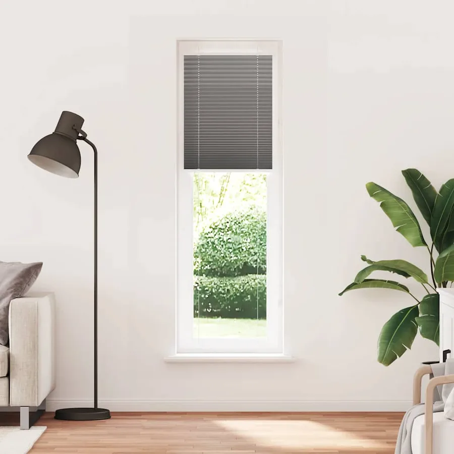 Store plissé anthracite 60x200 cm largeur du tissu 59,4 cm - 2