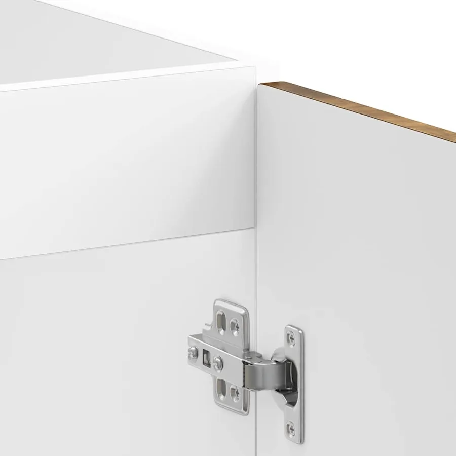 Meuble bas pour évier Porto chêne fumé bois ingénierie - 9