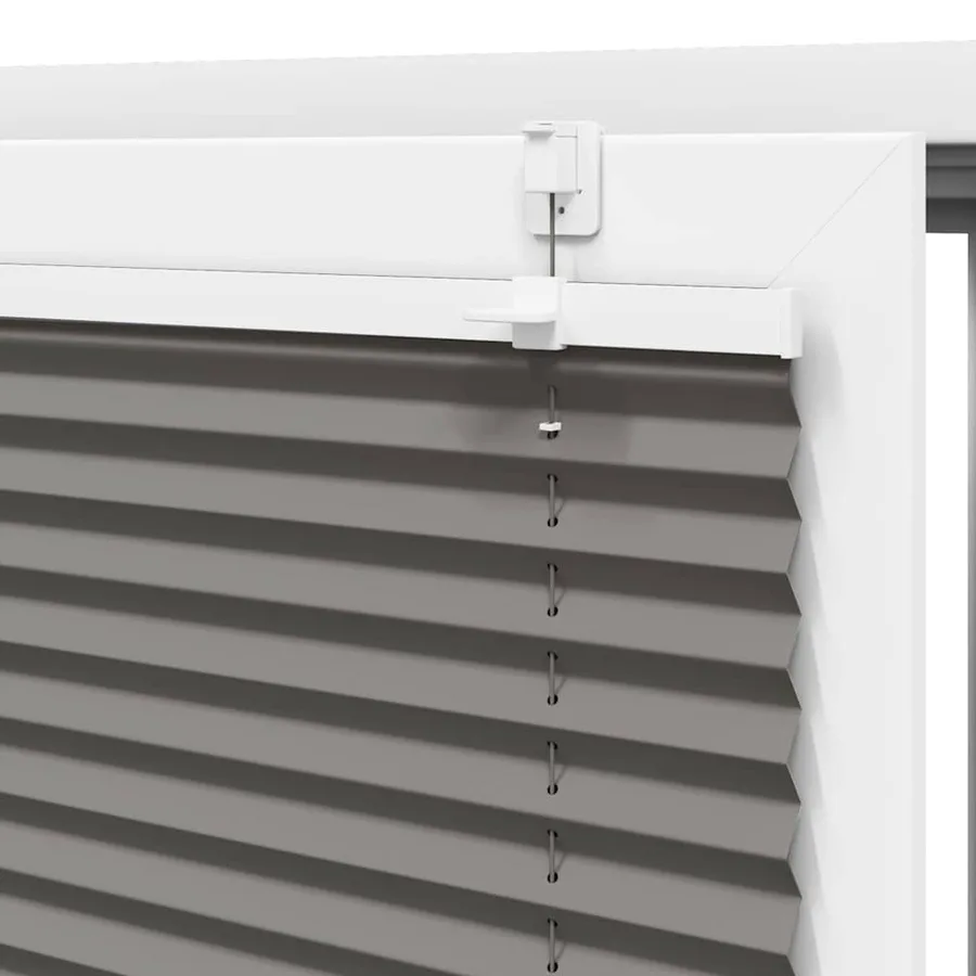 Store plissé anthracite 50x100 cm largeur du tissu 49,4 cm - 9