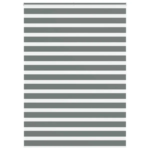 Store zèbre gris foncé largeur du tissu 160,9 cm polyester