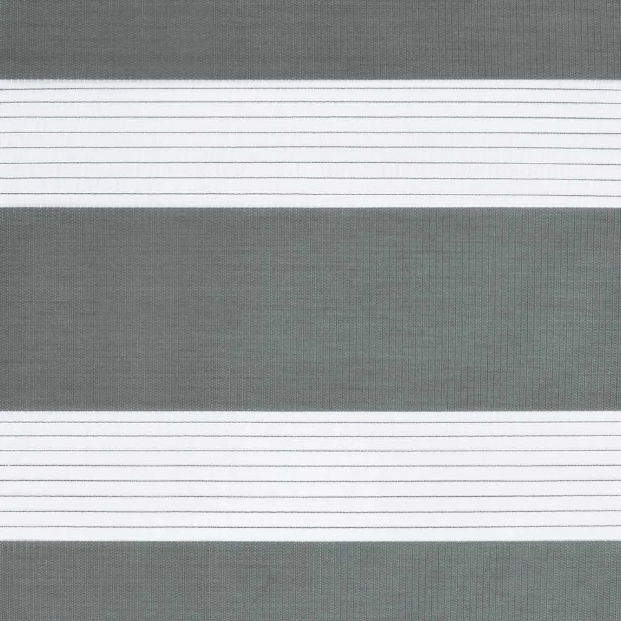 Store zèbre gris foncé largeur du tissu 160,9 cm polyester - 15