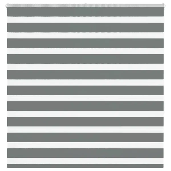 Store zèbre gris foncé largeur du tissu 135,9 cm polyester