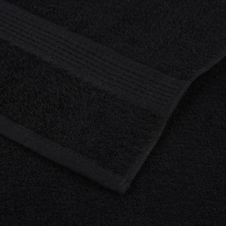 Essuie-mains FROGN 10 pcs noir 50x100 cm 360 g/m² - 6