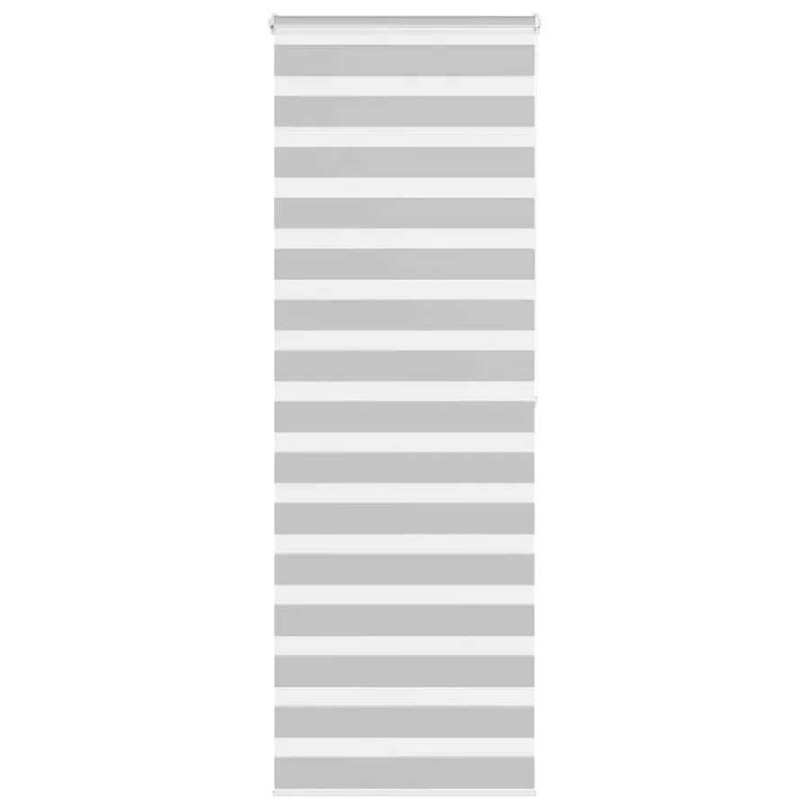 Store zèbre gris clair largeur du tissu 65,9 cm polyester
