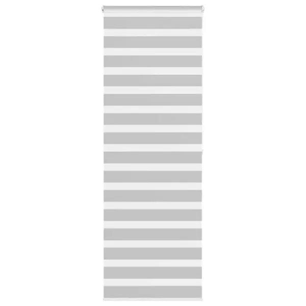 Store zèbre gris clair largeur du tissu 65,9 cm polyester